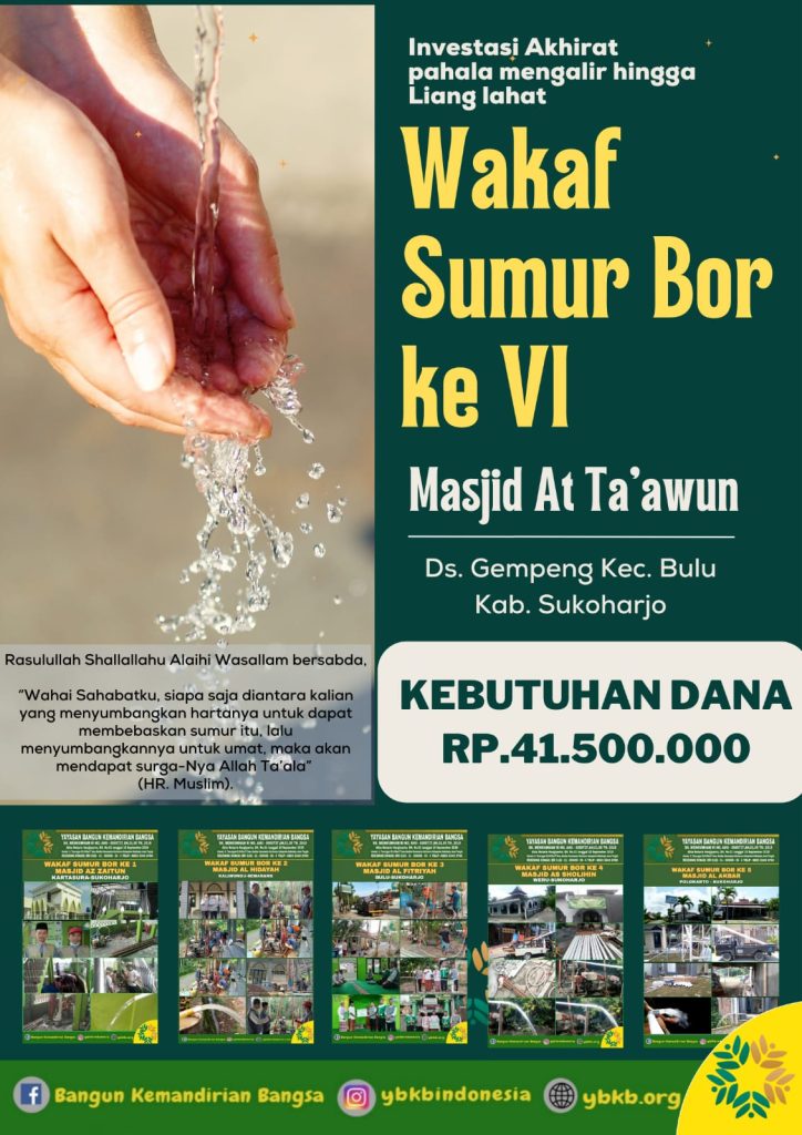 wakaf sumur ybkb