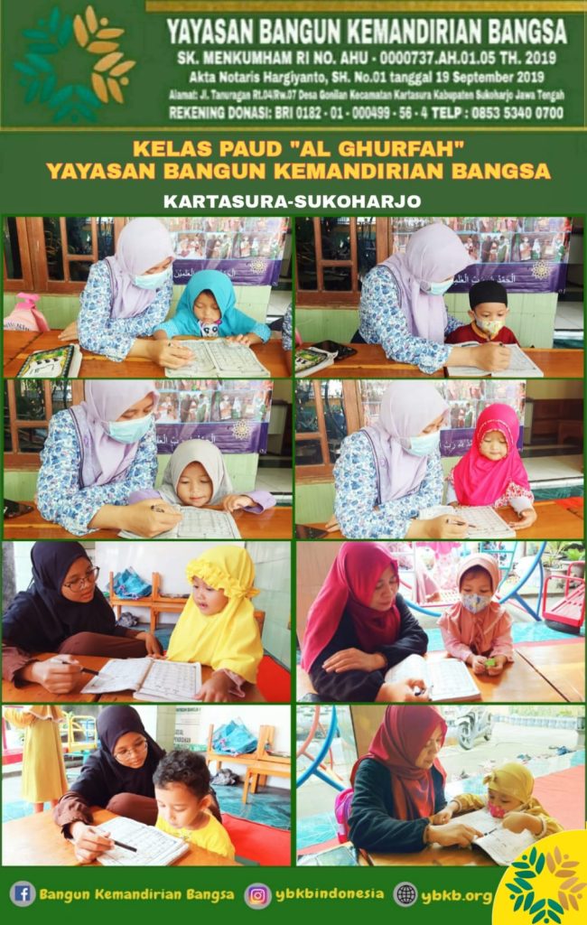 YBKB Indonesia, Yayasan Bangun Kemandirian Bangsa Sukoharjo, wakaf al-qur'an, wakaf sumur bor, wakaf lahan